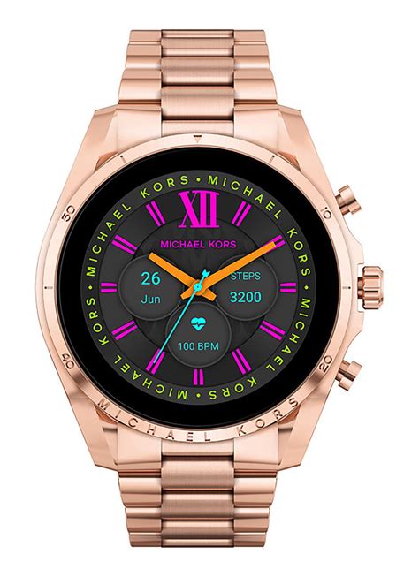 michael kors smart klokke|Michael Kors Men's or Women's Gen 6 44mm Touchscreen .